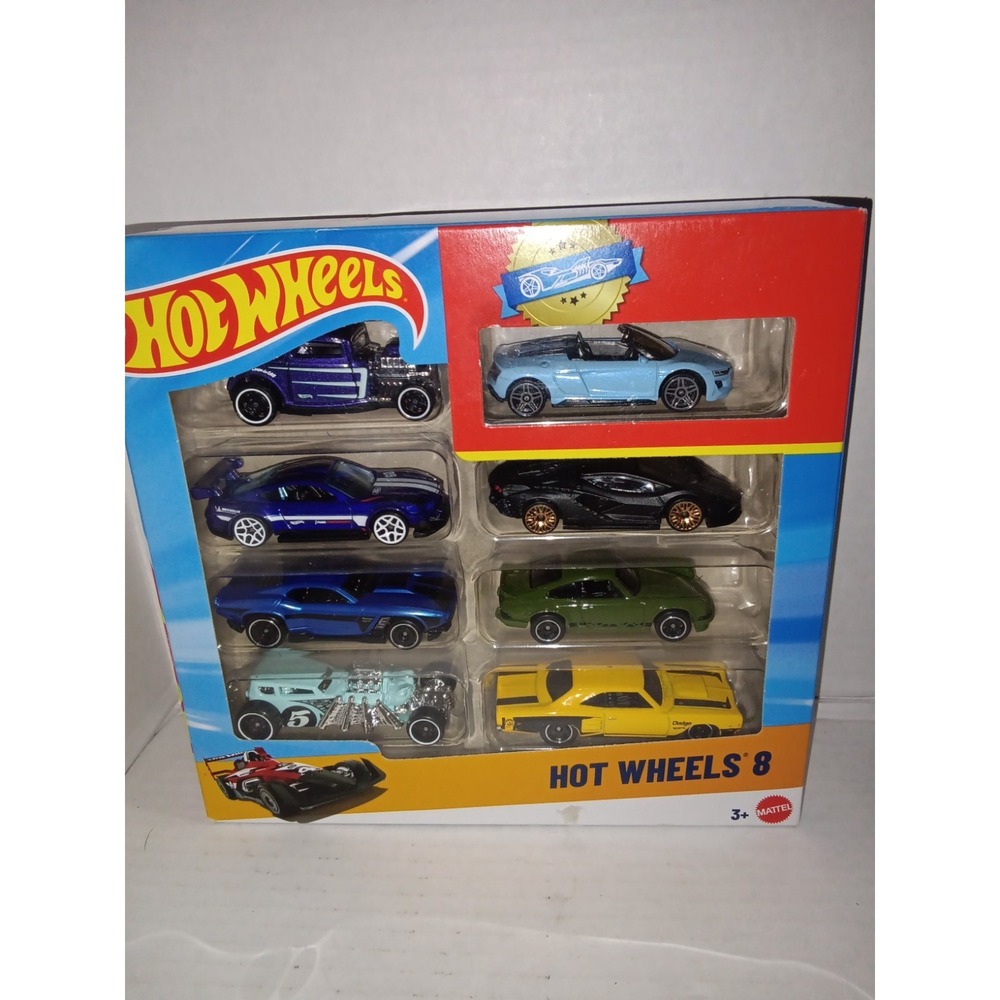 Hot Wheels 8 Pack 1:64 Diecast
